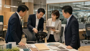 コクヨ Lamex 買収事例を示すオフィス家具M&Aのアイキャッチ画像